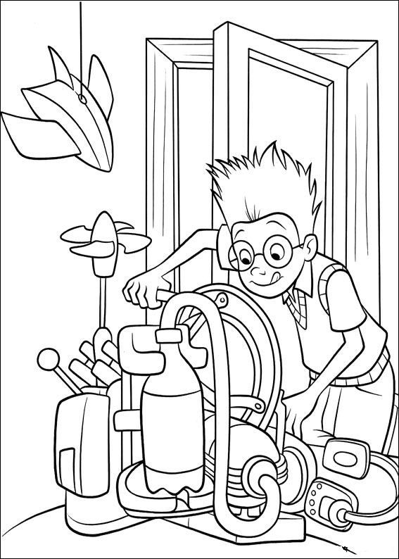 Kids-n-fun.com | 39 Coloring Pages Of Meet The Robinsons - Coloring Home