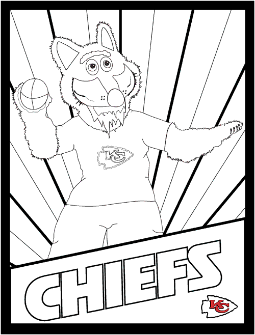 Kansas City Chiefs Coloring Pages - Coloring Home