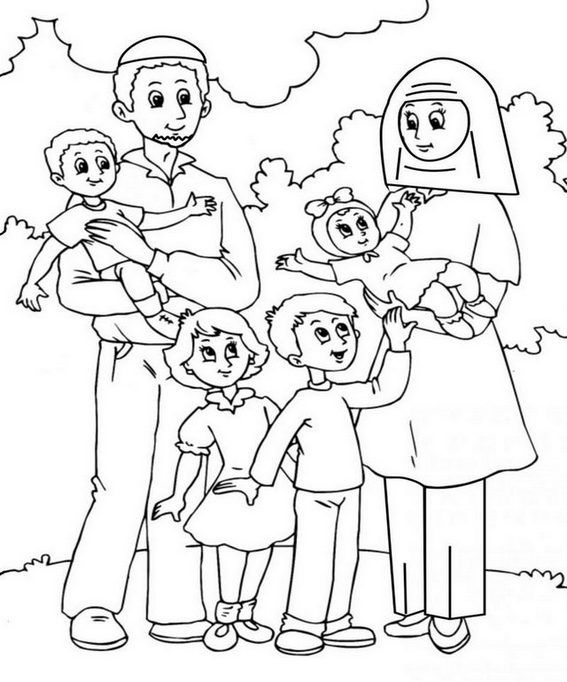 Ghim trên Family Coloring Pages Help Kids Lean 