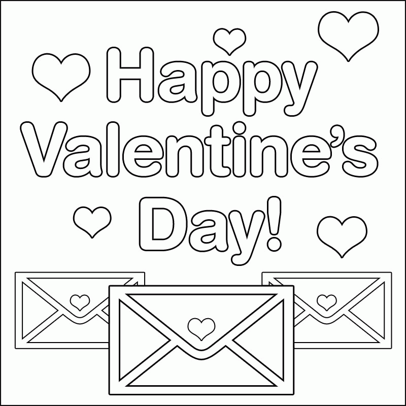 Valentine's Day Colouring Pages | Coloring Pages - Part 2