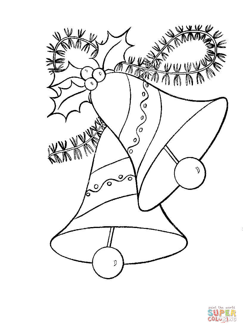 Jingle Bells coloring page | Free Printable Coloring Pages