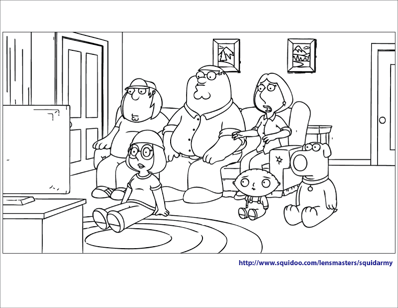 Coloring Pages Of Families | Best Coloring Pages