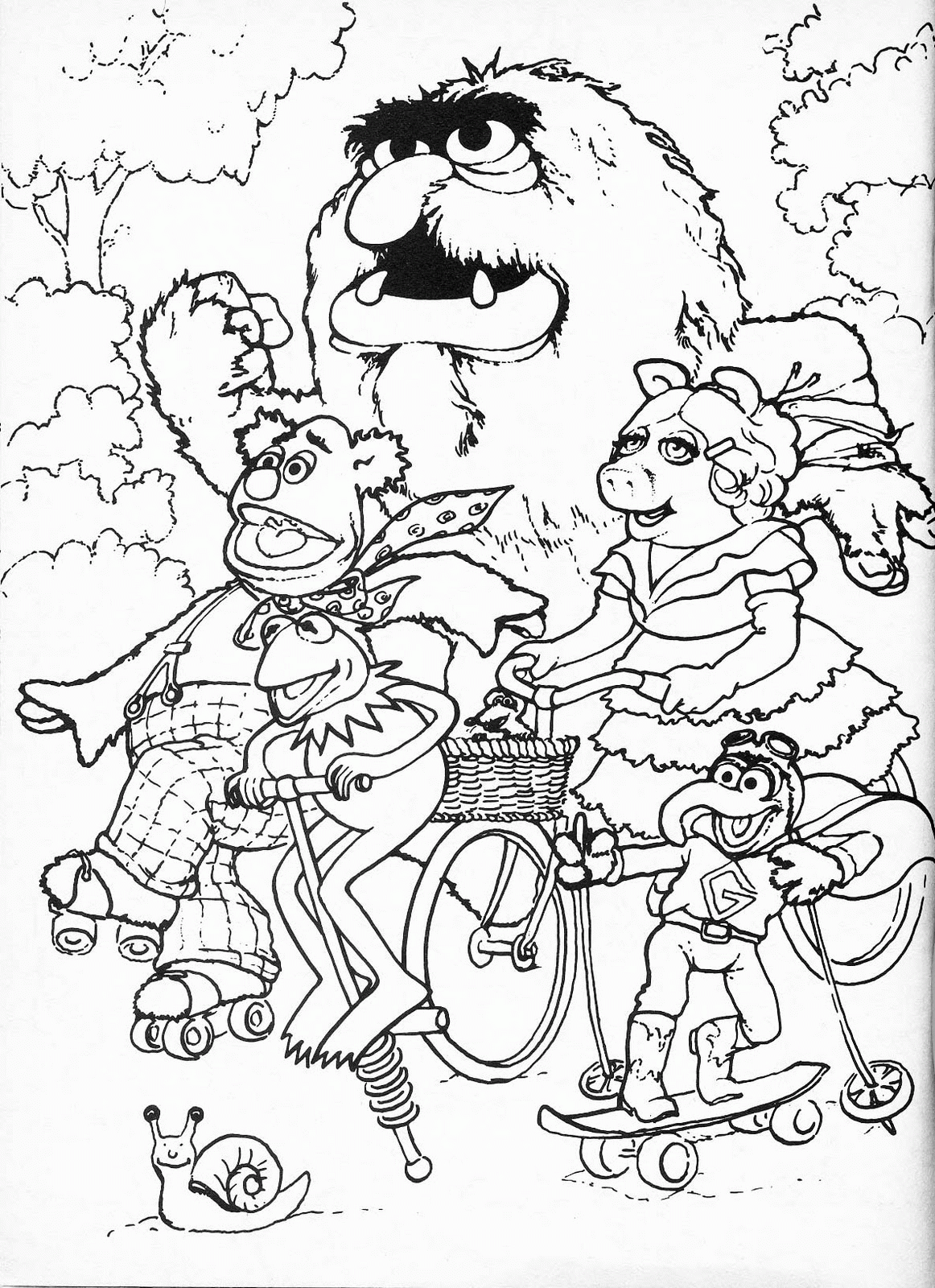 Ability The Muppets Printable Coloring Pages 2 Disney Coloring