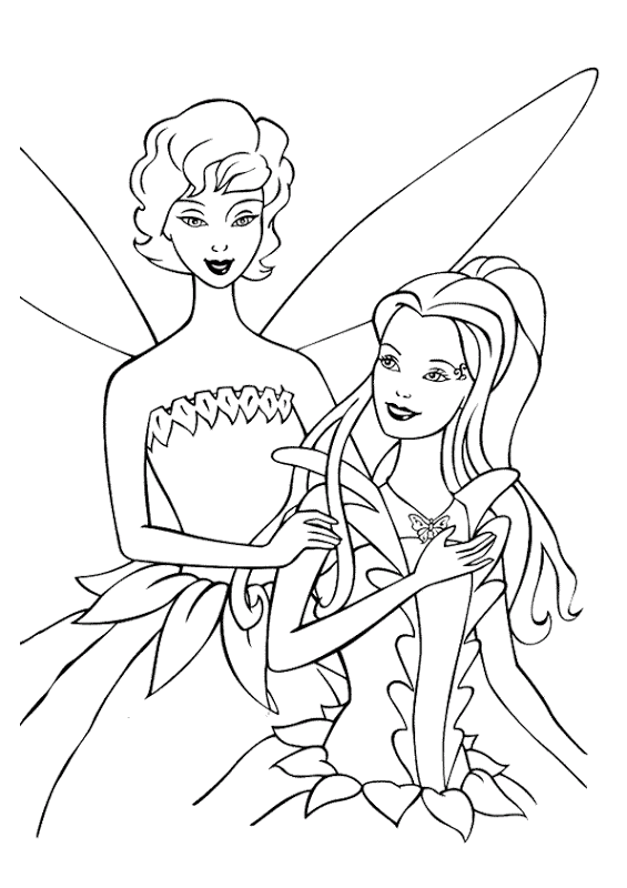 Barbie Fairytopia Coloring Book - Coloring Pages Now
