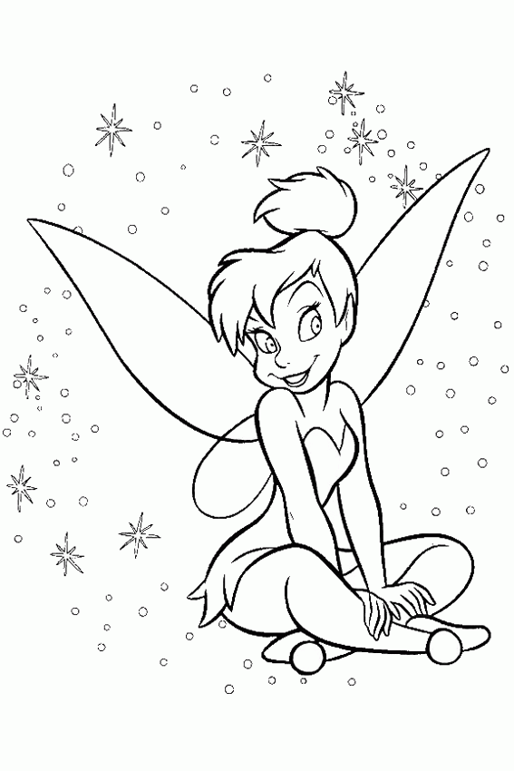 Tinkerbell, a great fairy with a lot of fairies friends