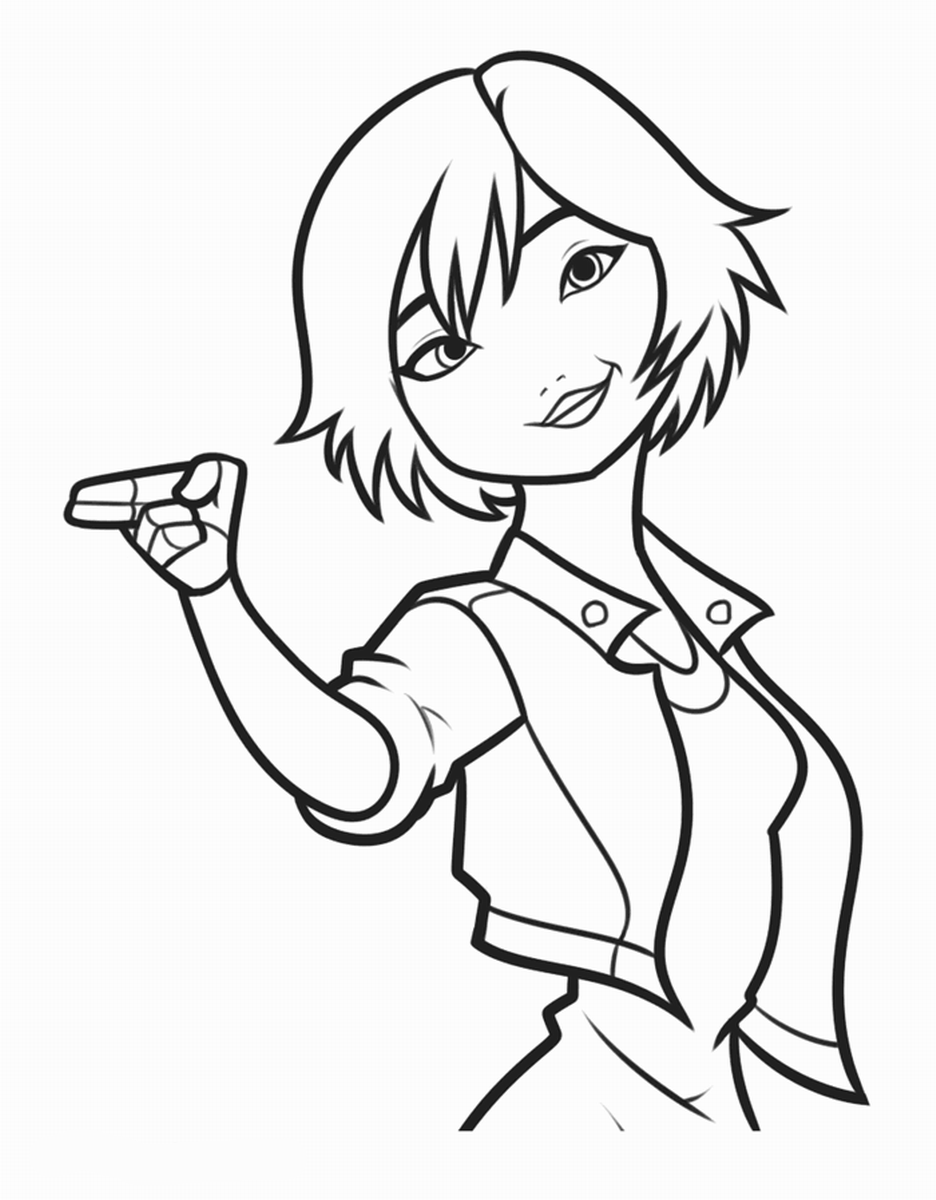 Big Hero 6 Coloring Pages