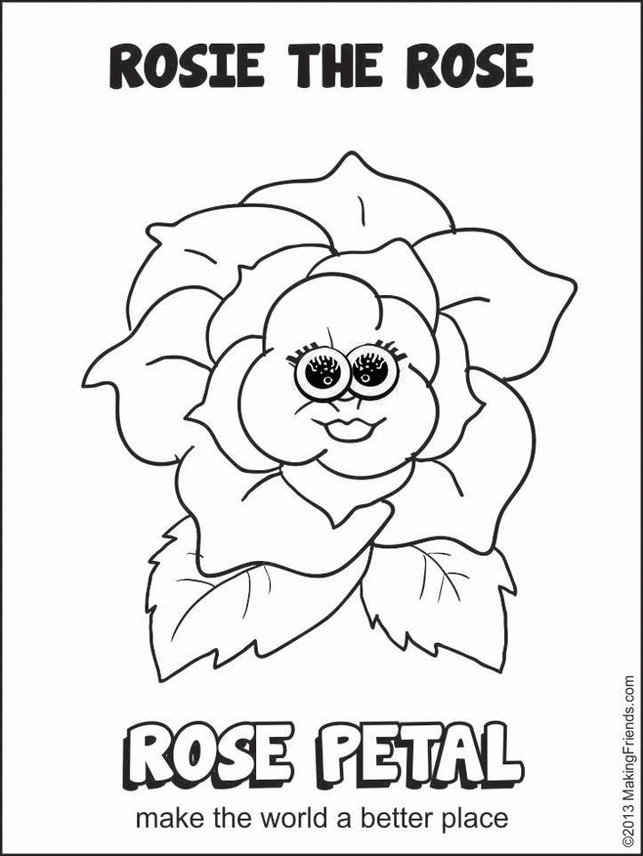 Girl Scout Daisy Flower Coloring Page - coloringmania.pw ...