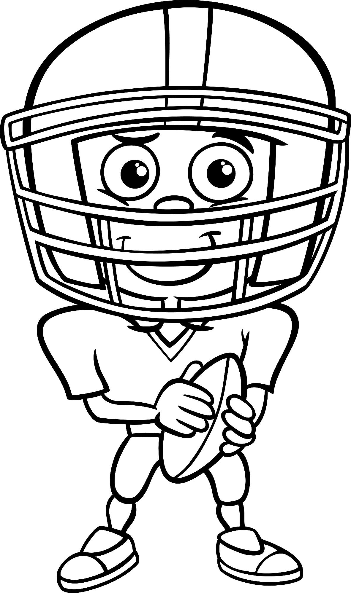 Football Coloring Pages Printable Sports Coloring & Activity ...