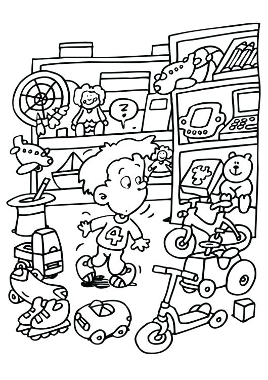 Grocery Coloring Pages at GetDrawings | Free download