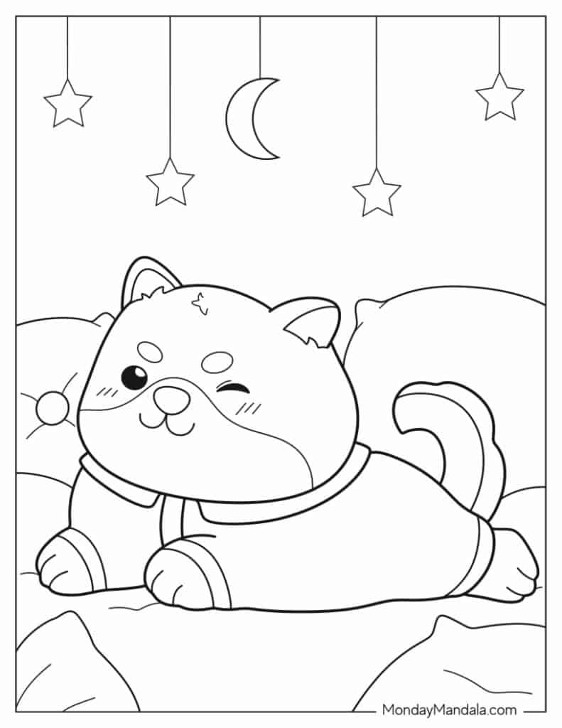 97 Dog Coloring Pages (Free PDF Printables)