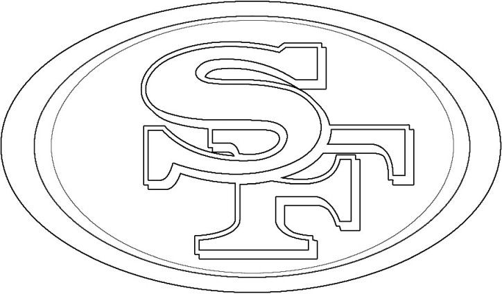 San Francisco 49ers logo | Coloring ...