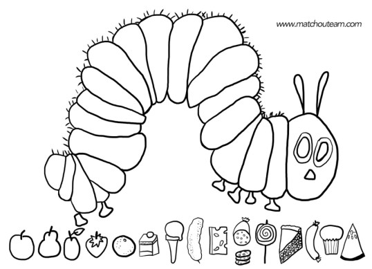 20+ Free Printable The Very Hungry Caterpillar Coloring Pages -  EverFreeColoring.com