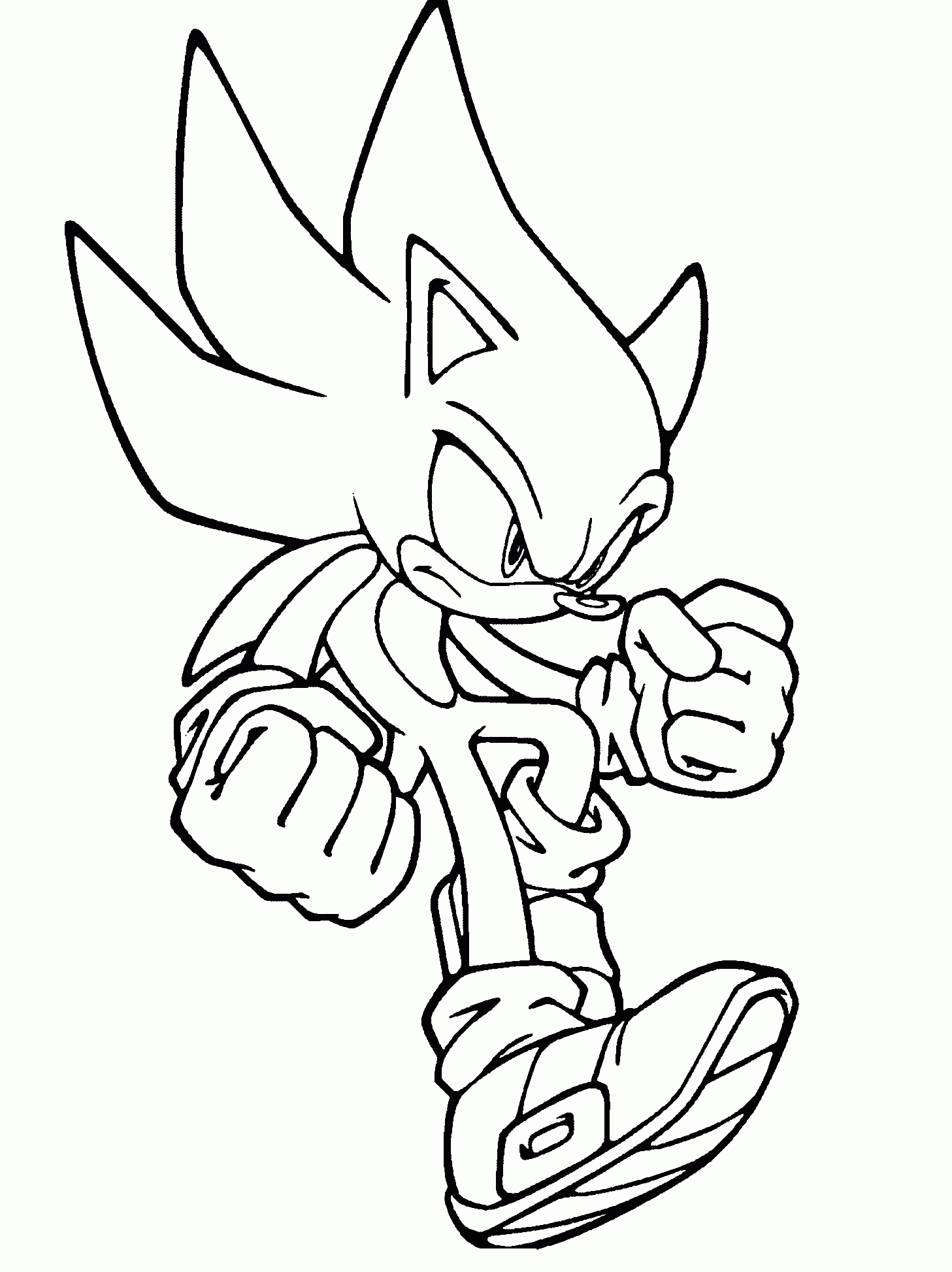 Sonic The Hedgehog Coloring Book Pages - Coloring Page Photos