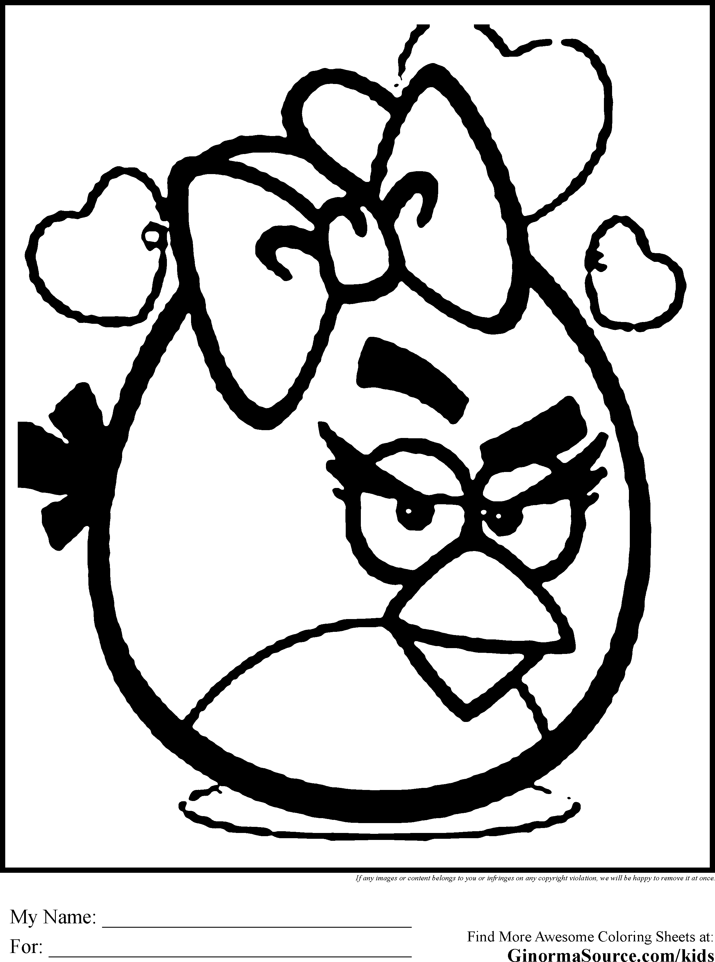 Angry Kitty Coloring Pages - Coloring Pages For All Ages