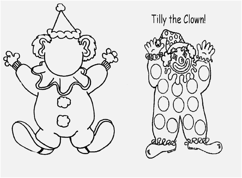 Pennywise the Clown Coloring Pages Photo Cute Clown Coloring ...