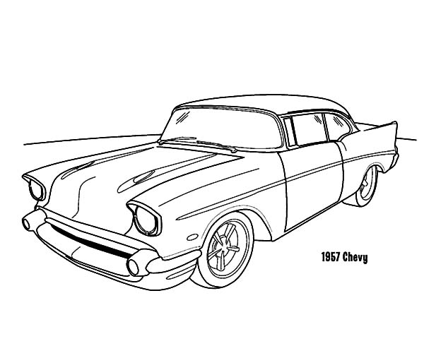 57 Chevy Coloring Pages at GetDrawings.com | Free for ...