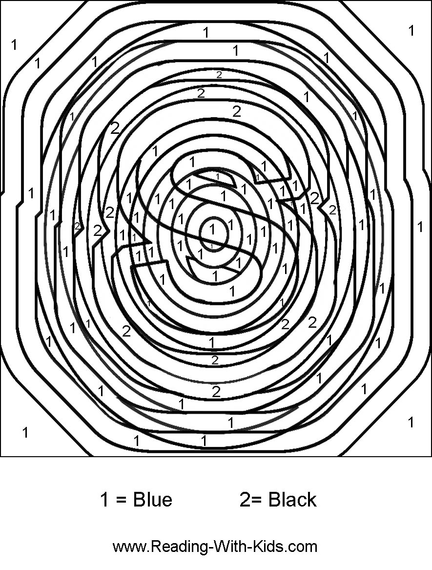 Cool Color By Number Coloring Pages at GetDrawings.com ...