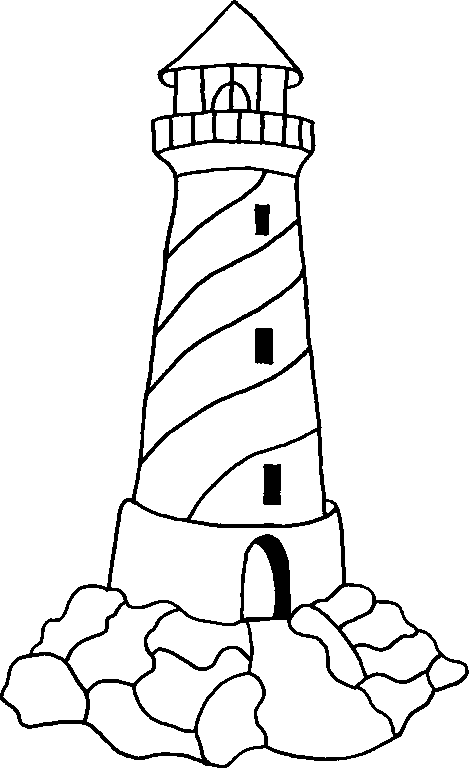 Lighthouse Coloring Pictures | Free Coloring Pages on Masivy World