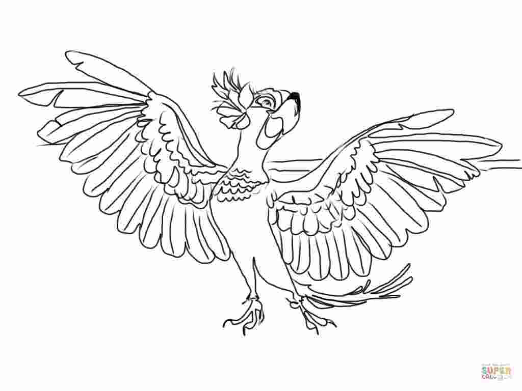 Jewel Rio Coloring Page Rio Coloring Page Coloring Page To - Coloring Home