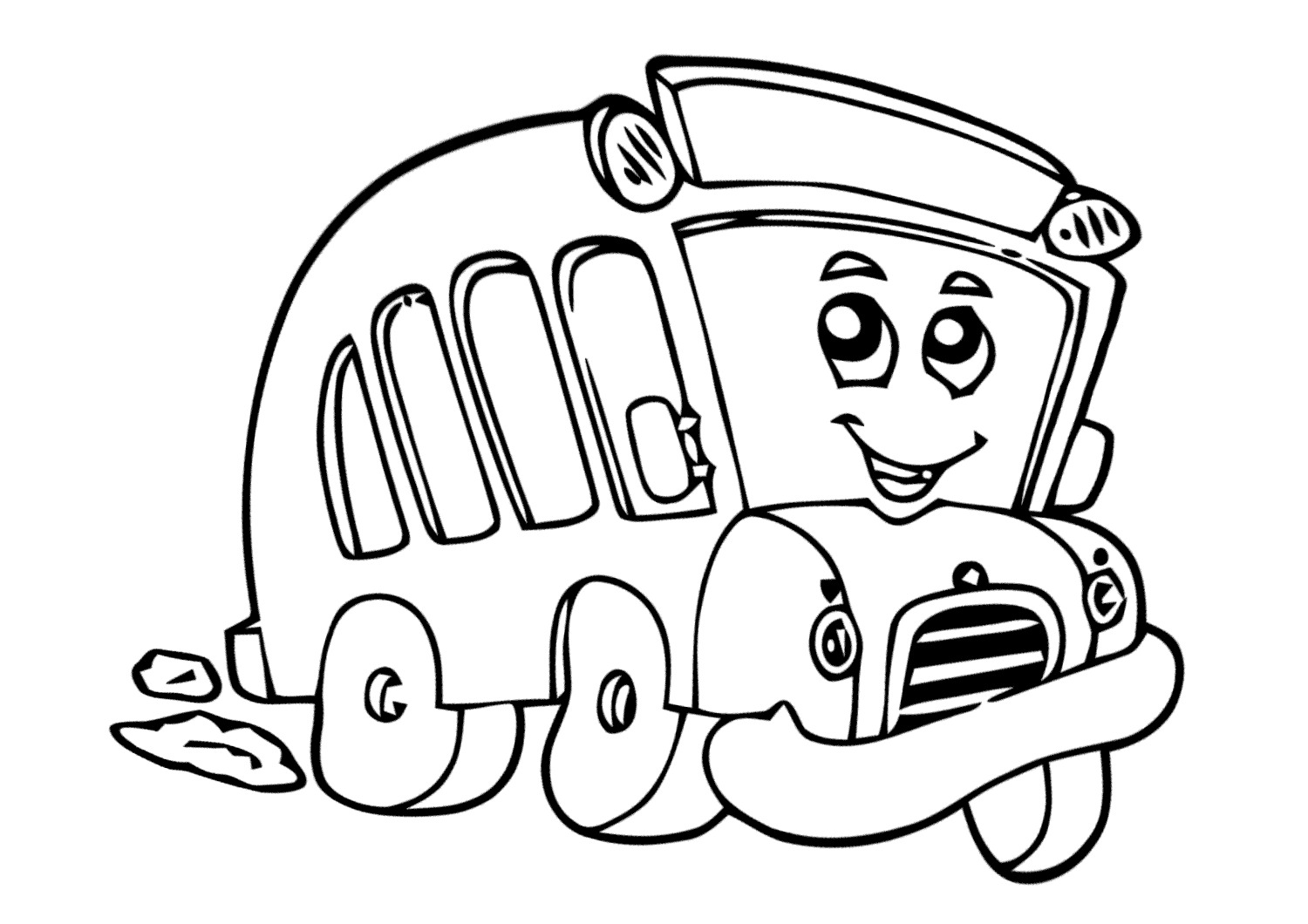  Tayo  The Little  Bus  Coloring  Pages Coloring  Home