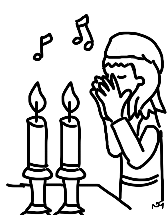 Shabbat Colouring In - ClipArt Best