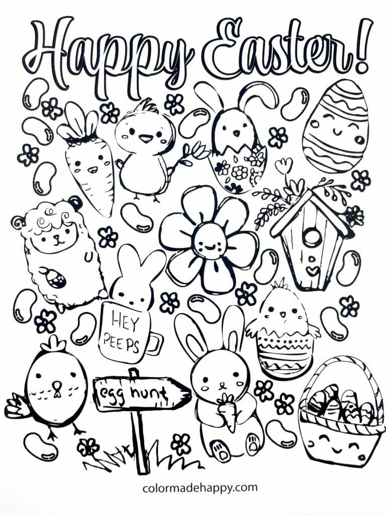 Free Printable Easter Coloring Pages