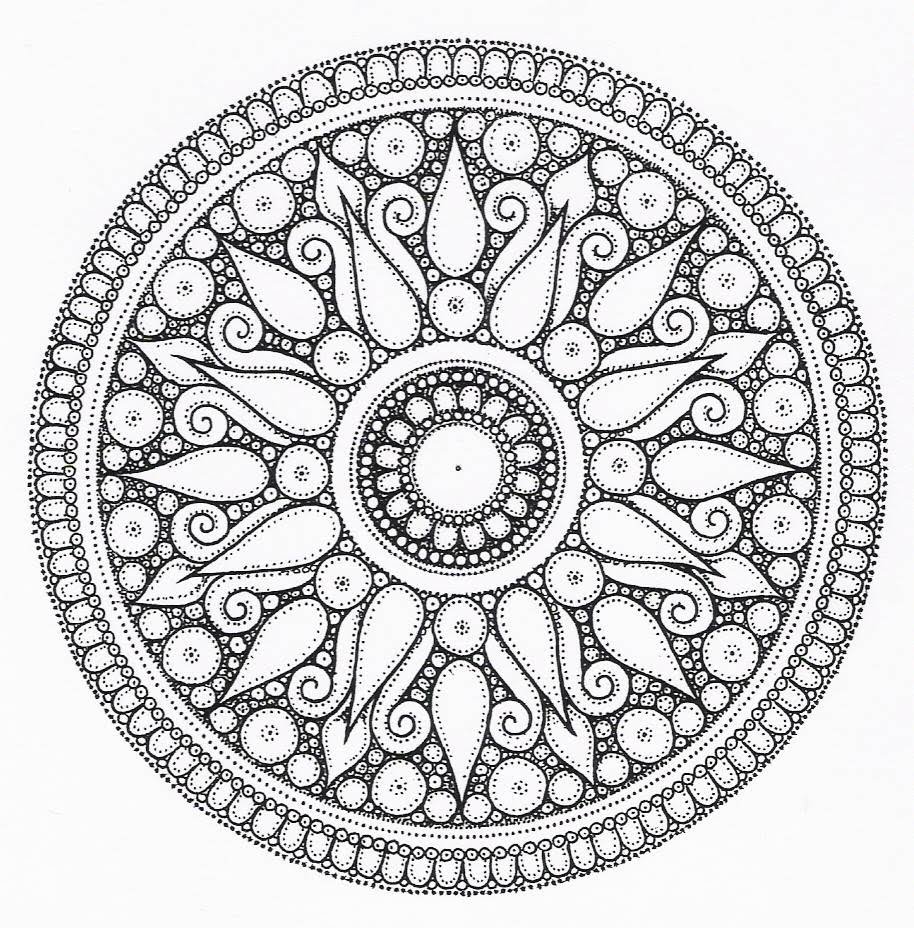 Cool Designs To Color In - Mandalas Coloring Pages Of Cool Designs ...
