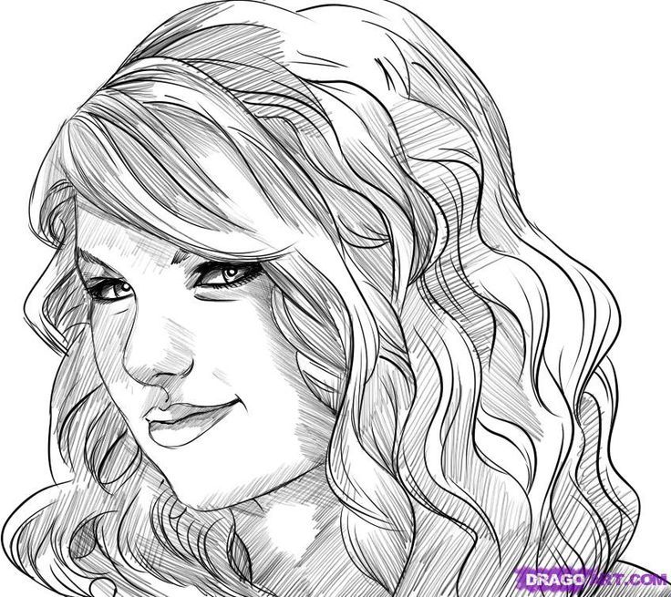 Taylor Swift Printable - Coloring Pages for Kids and for Adults