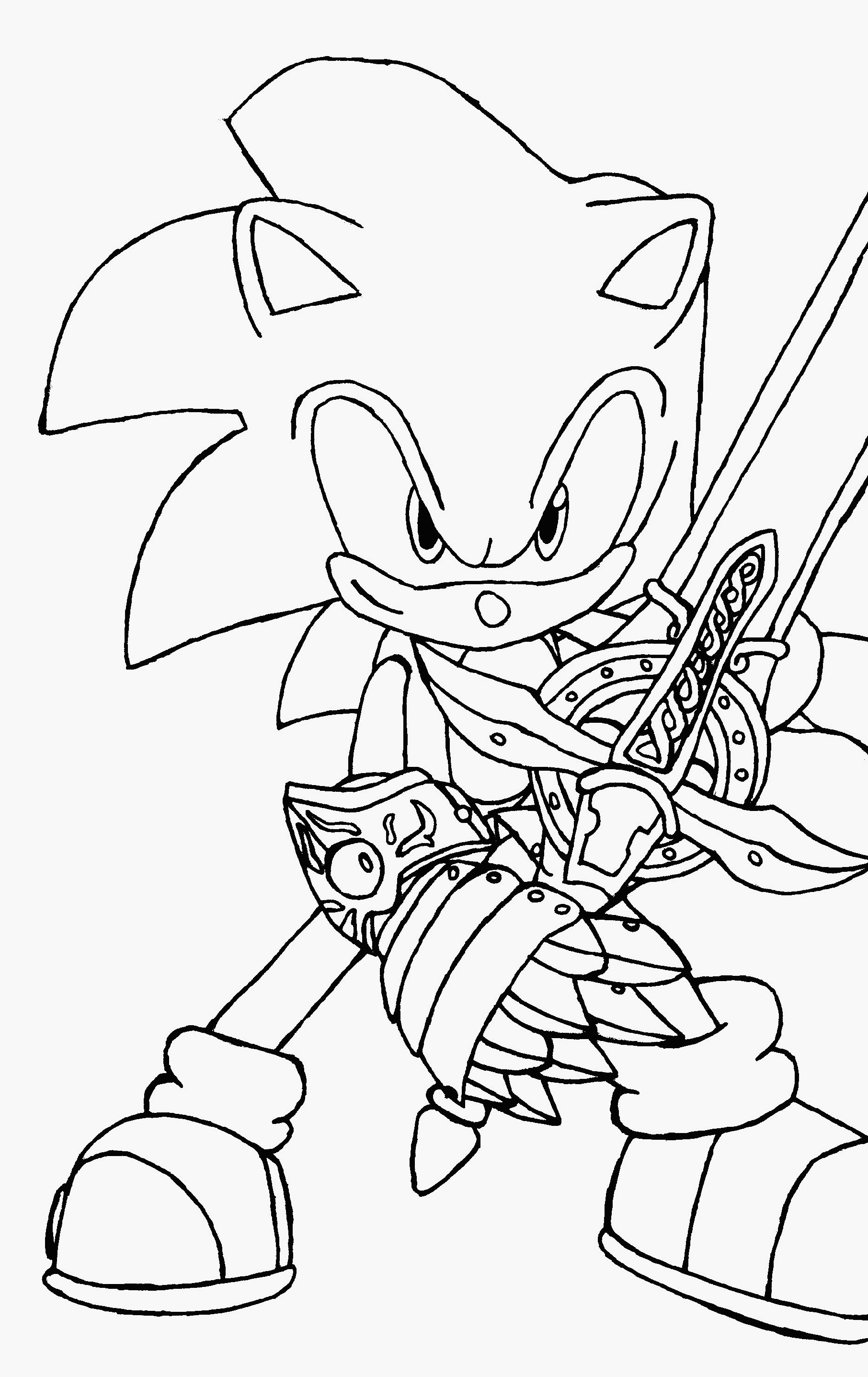 Sonic Boom Coloring Pages To Print - Coloring