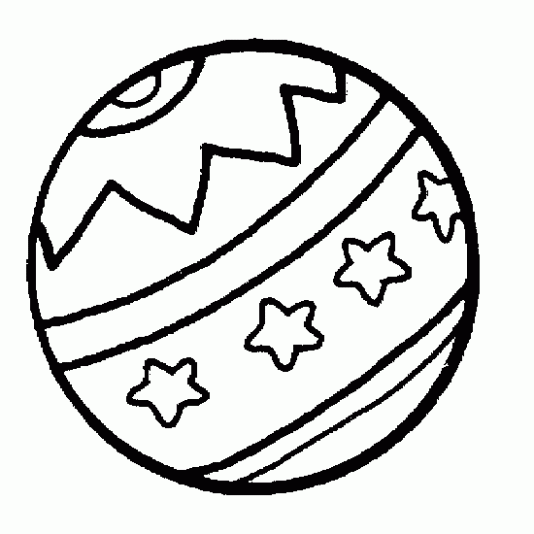 Drawings Beach ball (Objects) – Printable coloring pages