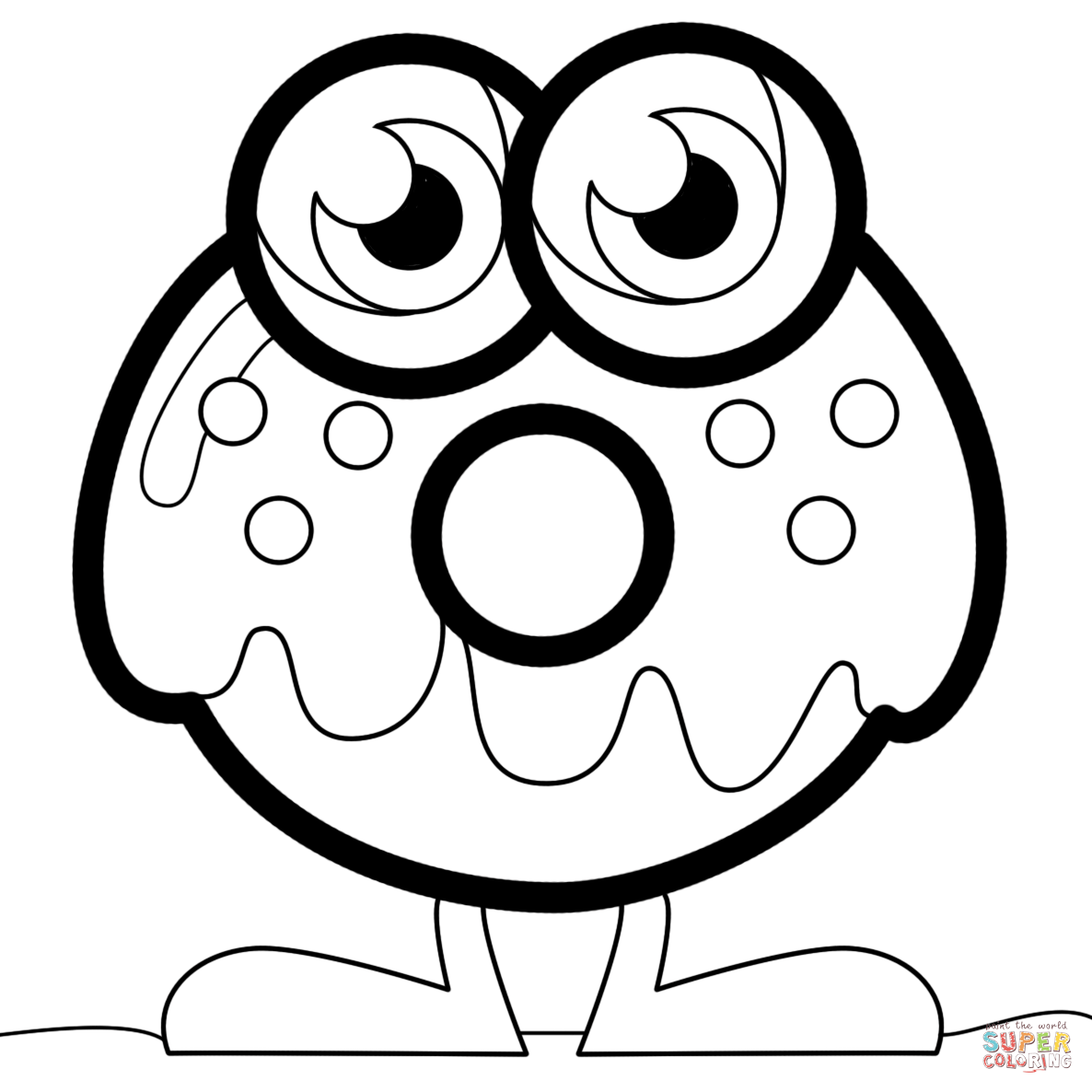 Moshi Monster Coloring Page - Coloring Home