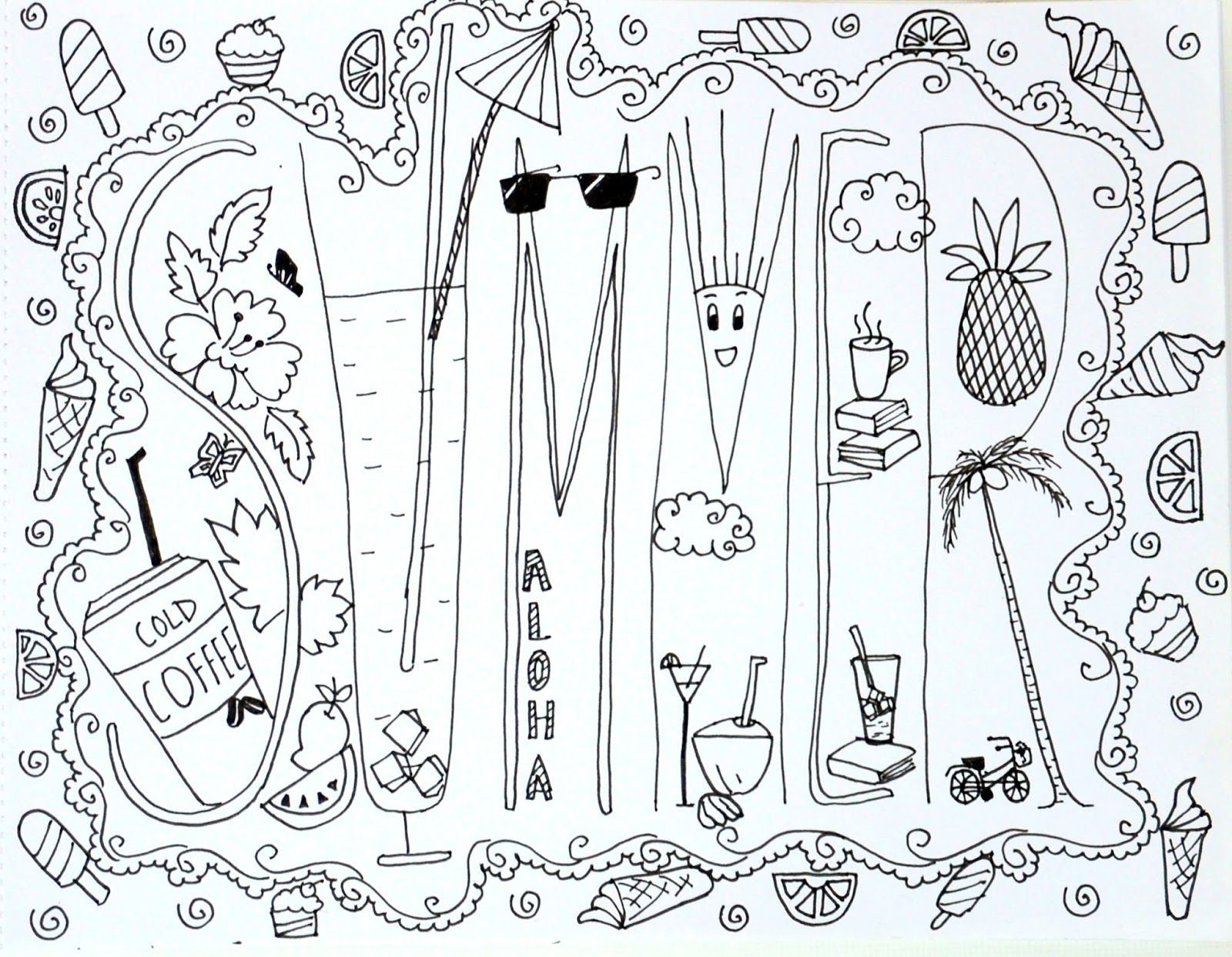 Suchi's CardStock: Summer CLB- Free Coloring Page for you all!! :)