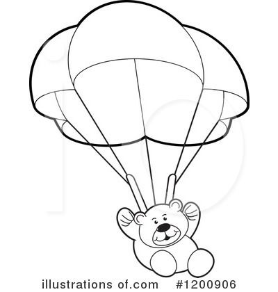 Parachute Coloring Pages - Coloring Home