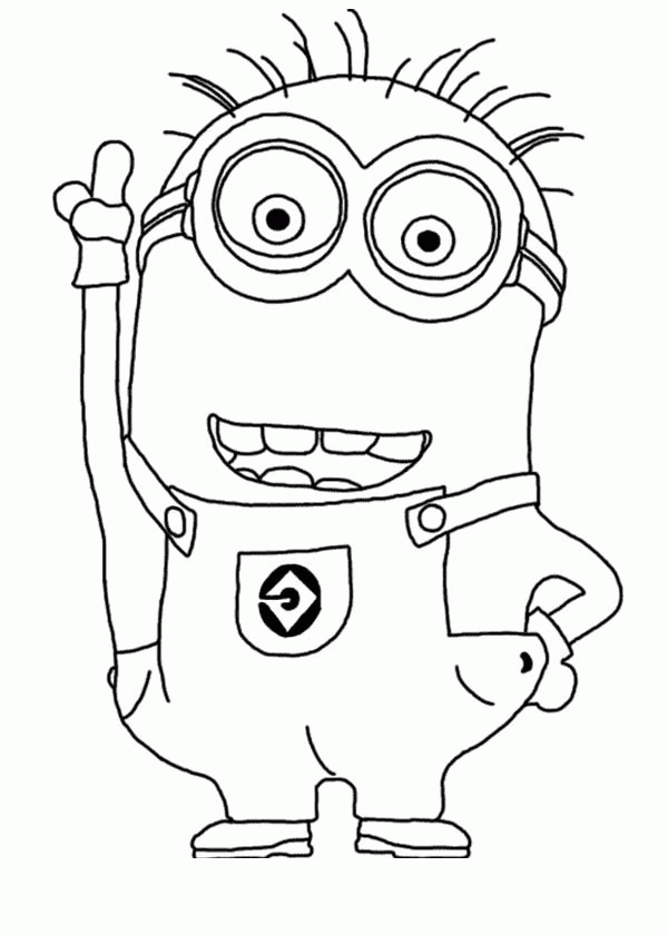 despicable me coloring pages | Only Coloring Pages