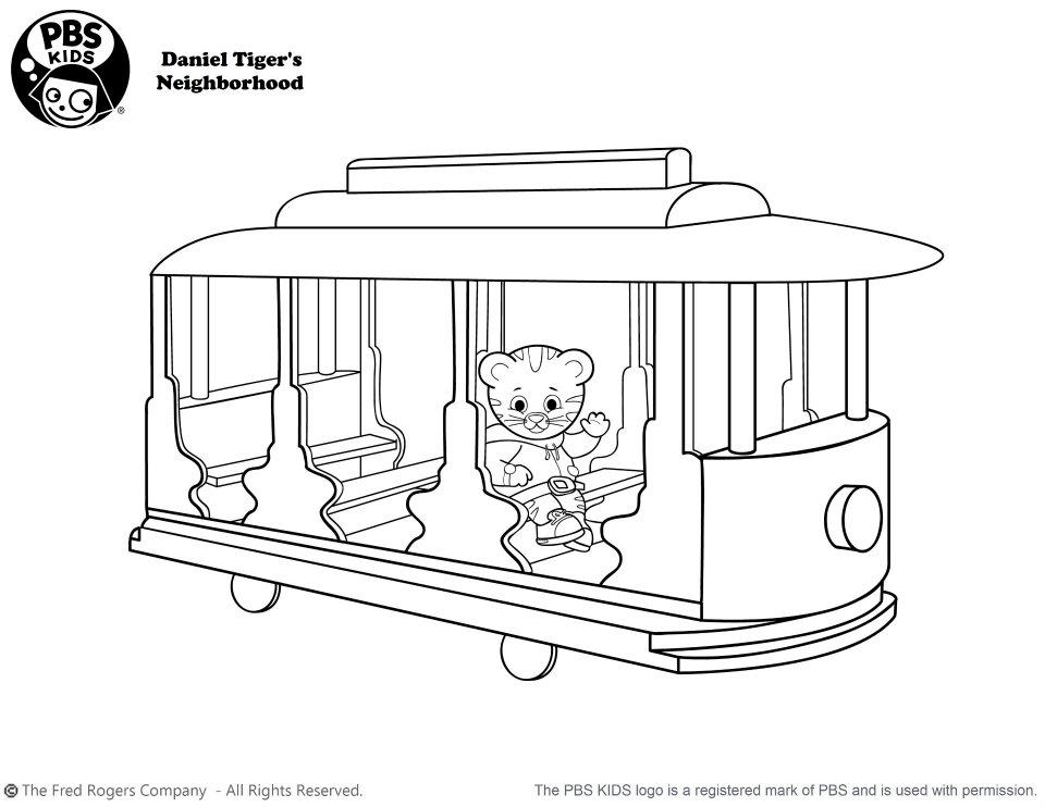Coloring Pages | Daniel Tiger, Coloring Pages and ...