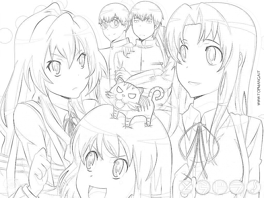 Taiga community coloring pages