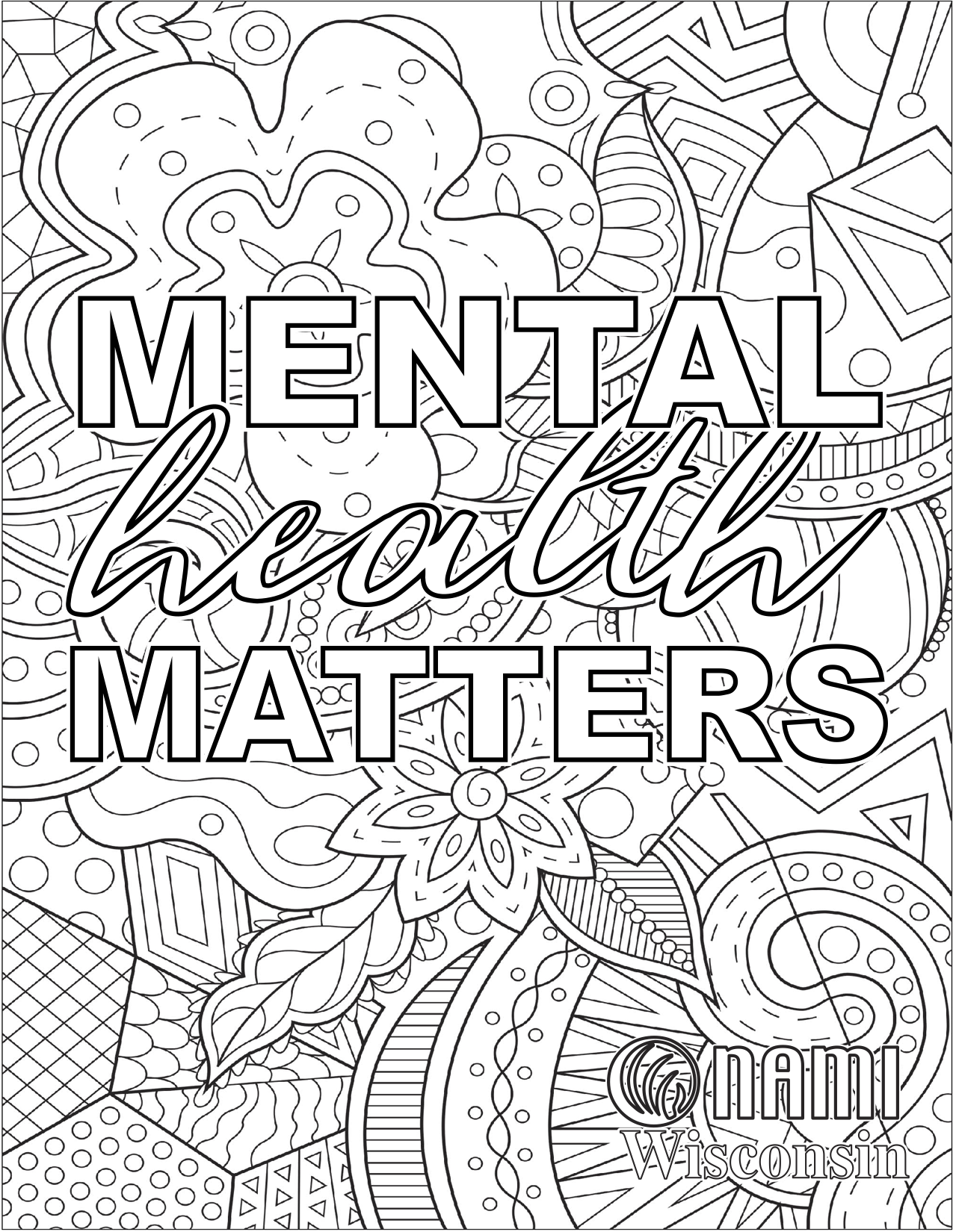 Printable Mental Health Coloring Pages Get Your Hands On Amazing Free Printables 
