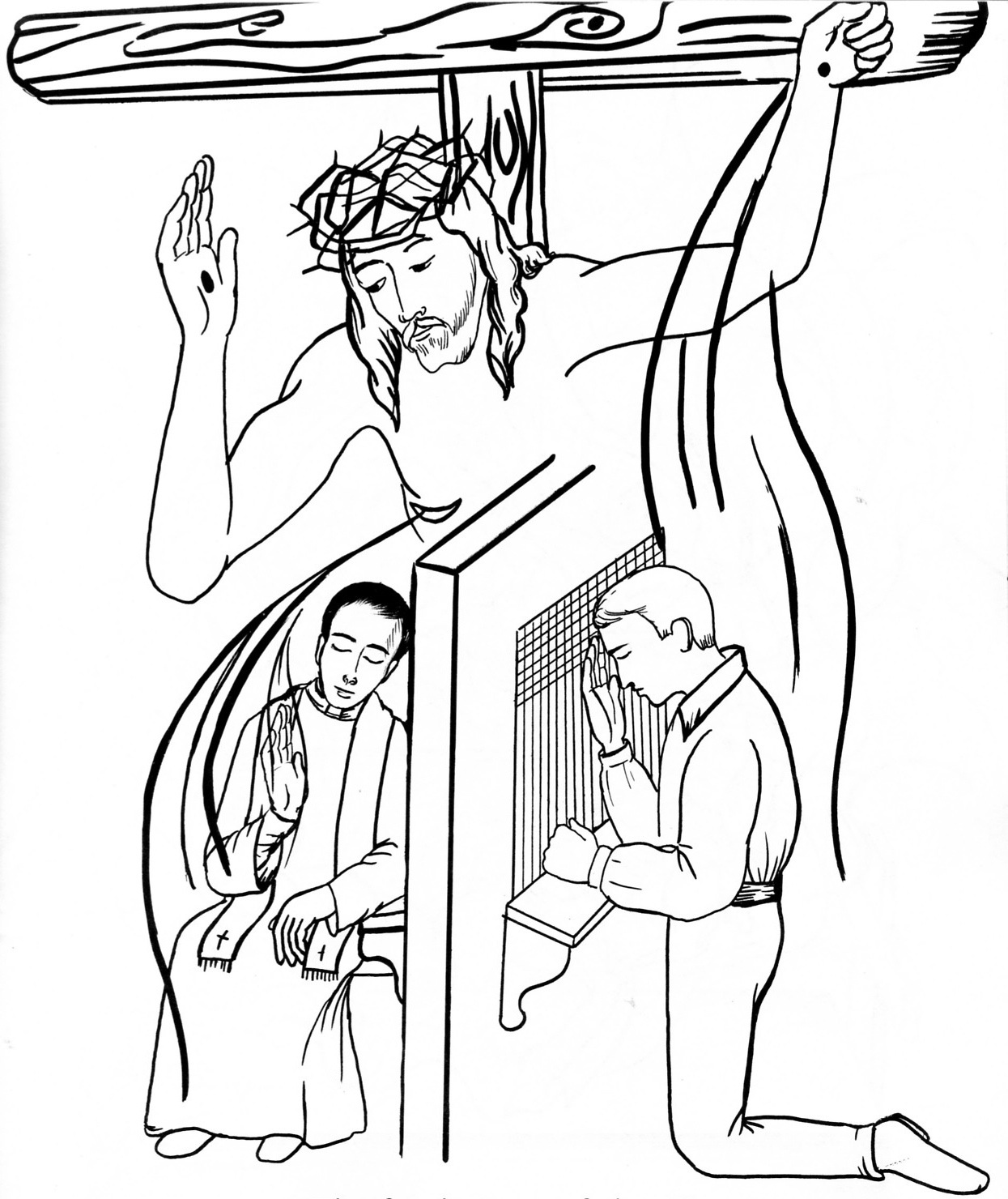 catholic confession clip art - Clip Art Library
