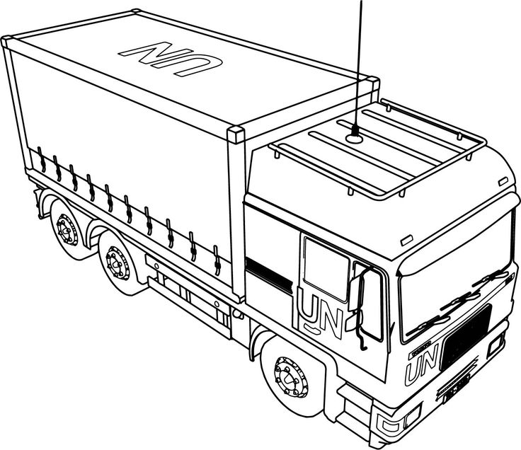 nice Volvo Th5 Onu Military Truck Coloring Page | Truck coloring pages, Coloring  pages for kids, Coloring pages
