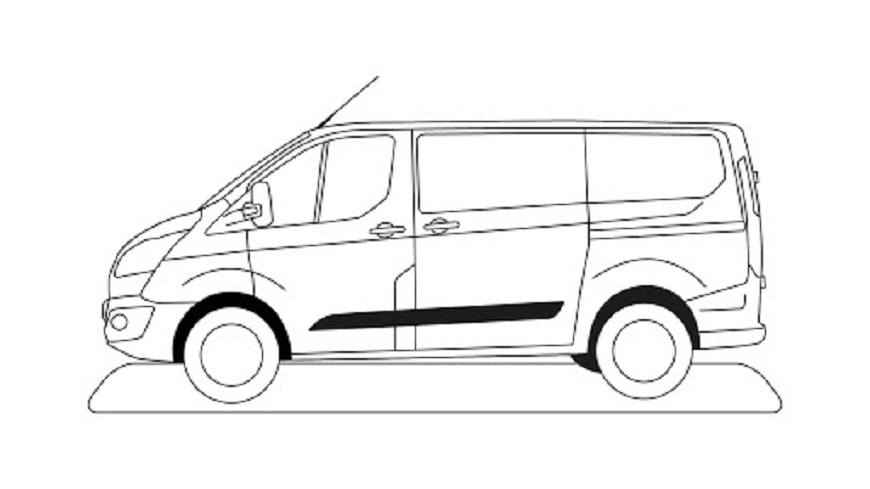Ford Transit coloring book to print and online