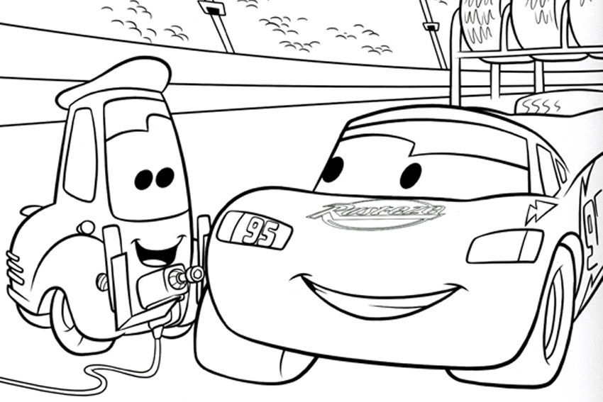 Cars 2 Movie Coloring Pages Free - Coloring Page