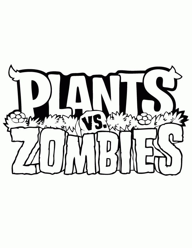 Plants Vs Zombies Coloring Pages For Kids - 123 Free Coloring Pages