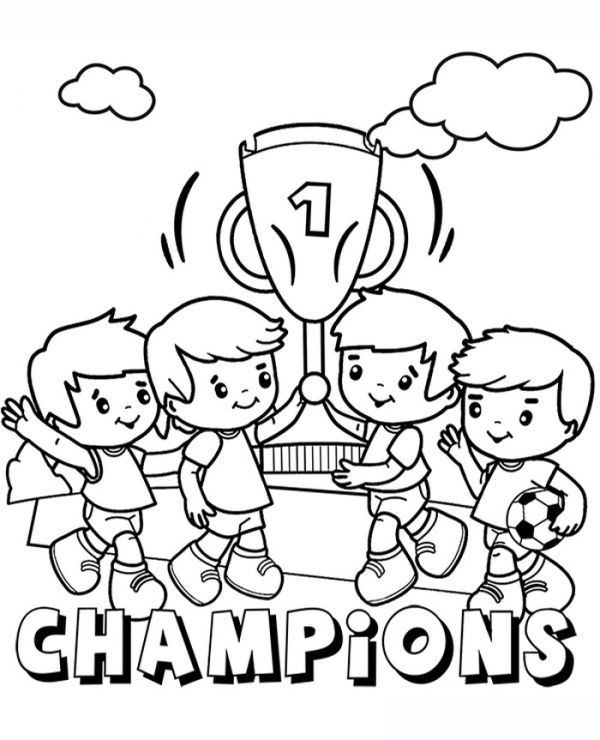 Free Trophy Coloring Pages Printable | Free coloring sheets ...