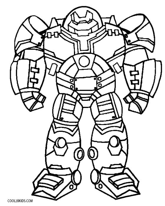 Hulk Buster Coloring Pages - Coloring Home