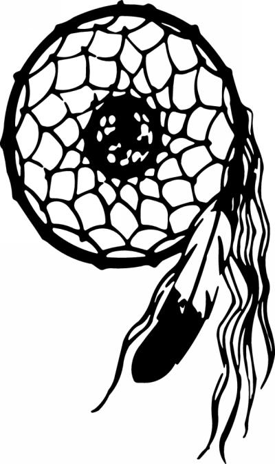 Native American Dreamcatcher Coloring Pages. Dream Catcher Tattoo ...