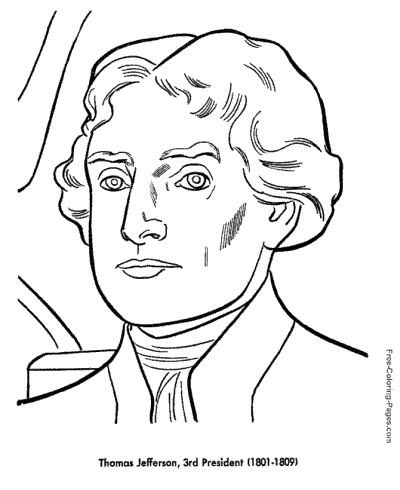 President´s Day coloring pages