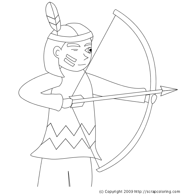 indian bow and arrows