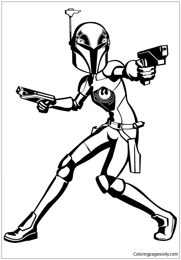 Star Wars Rebels malvorlagen Coloring Page - Free Coloring Pages ...