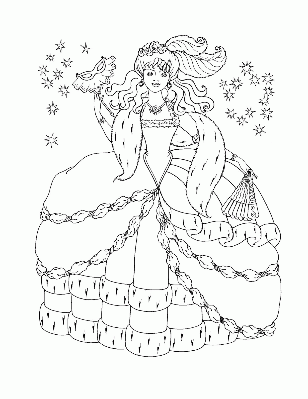 Free Printable Disney Princess Coloring Pages For Kids #659 All ...
