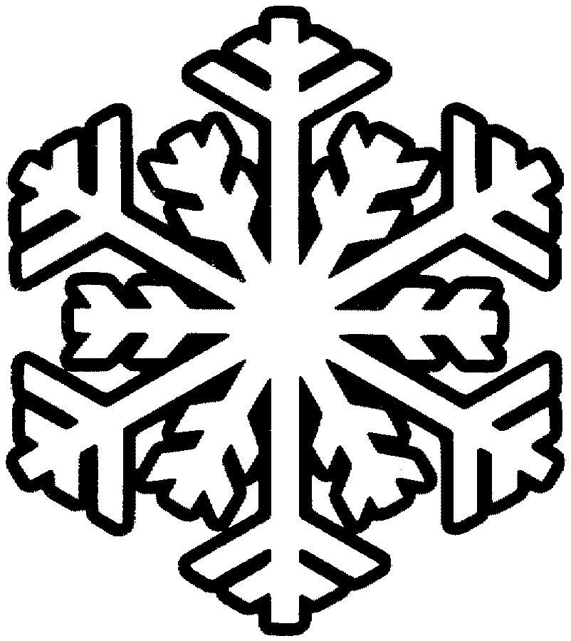 Printable Snowflake Coloring Page For Free